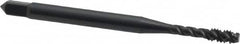 OSG - #4-40 UNC 3 Flute Modified Bottoming Spiral Flute Tap - Vanadium High Speed Steel, Oxide Finish, 1-7/8" OAL, Right Hand Flute, Right Hand Thread, H4, Series 290 - Caliber Tooling