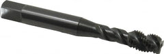 OSG - 5/16-24 UNF 3 Flute Modified Bottoming Spiral Flute Tap - Vanadium High Speed Steel, Oxide Finish, 2-23/32" OAL, Right Hand Flute, Right Hand Thread, H2, Series 290 - Caliber Tooling