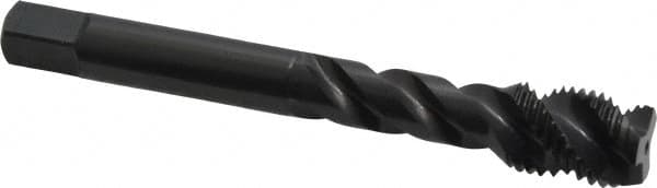 OSG - 7/16-20 UNF 3 Flute Modified Bottoming Spiral Flute Tap - Vanadium High Speed Steel, Oxide Finish, 3-5/32" OAL, Right Hand Flute, Right Hand Thread, H5, Series 290 - Caliber Tooling