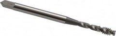 OSG - #6-32 UNC 2 Flute 2B Modified Bottoming Spiral Flute Tap - Vanadium High Speed Steel, Bright Finish, 2" OAL, Right Hand Flute, Right Hand Thread, H3, Series 295 - Caliber Tooling