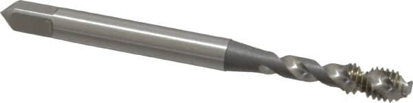 OSG - #10-32 UNF 2 Flute Modified Bottoming Spiral Flute Tap - Vanadium High Speed Steel, Bright Finish, 2-3/8" OAL, Right Hand Flute, Right Hand Thread, Oversize, H5, Series 295 - Caliber Tooling