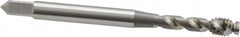 OSG - M5x0.80 Metric Coarse 2 Flute Modified Bottoming Spiral Flute Tap - Vanadium High Speed Steel, Bright Finish, 2-3/8" OAL, Right Hand Flute, Right Hand Thread, Oversize, D5, Series 296 - Caliber Tooling