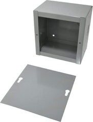 Cooper B-Line - Steel Junction Box Enclosure Screw Flat Cover - NEMA 1, 6" Wide x 6" High x 4" Deep - Caliber Tooling