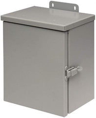 Cooper B-Line - Steel Junction Box Enclosure Hinge Flat Cover - NEMA 3R, 24" Wide x 30" High x 8" Deep, Rainproof - Caliber Tooling