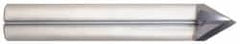 Niagara Cutter - 3/4" Diam 4 Flute Single End Solid Carbide Chamfer Mill - Caliber Tooling