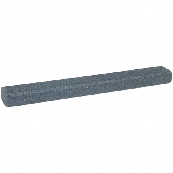 Norton - 10" Long x 1-1/4" Wide x 3/4" Thick, Silicon Carbide Sharpening Stone - Flat Stone, Coarse Grade - Caliber Tooling