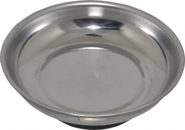 Eclipse - 4-5/16" Wide Magnetic Tray - Stainless Steel with Rubber-Coated Ferrite - Caliber Tooling