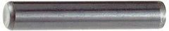 Holo-Krome - 1/2" Diam x 1-1/2" Pin Length 4000 Alloy Steel Oversized Dowel Pin - Black Luster Finish, C 47-58 & C 60 (Surface) Hardness, 1 Beveled & 1 Rounded End - Caliber Tooling