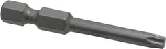 Wera - T20 Torx Bit - 1/4" Hex Drive, 2" OAL - Caliber Tooling