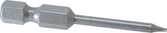 Wera - T4 Torx Bit - 1/4" Hex Drive, 2" OAL - Caliber Tooling