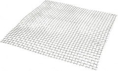 Value Collection - 18 Gage, 0.047 Inch Wire Diameter, 3 x 3 Mesh per Linear Inch, Stainless Steel, Welded Fabric Wire Cloth - 0.287 Inch Opening Width, 12 Inch Wide x 12 Inch Stock Length - Caliber Tooling