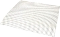 Value Collection - 21 Gage, 0.032 Inch Wire Diameter, 4 x 4 Mesh per Linear Inch, Stainless Steel, Welded Fabric Wire Cloth - 0.218 Inch Opening Width, 12 Inch Wide x 12 Inch Stock Length - Caliber Tooling