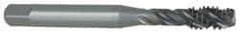 OSG - #4-40 UNC 2 Flute Modified Bottoming Spiral Flute Tap - Vanadium High Speed Steel, Oxide Finish, 1-7/8" OAL, Right Hand Flute, Right Hand Thread, H5, Series 303 - Caliber Tooling