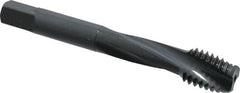 OSG - 1/2-13 UNC 3 Flute 3B Modified Bottoming Spiral Flute Tap - Powdered Metal, Oxide Finish, 3-3/8" OAL, Right Hand Flute, Right Hand Thread, H3, Series 313 - Caliber Tooling