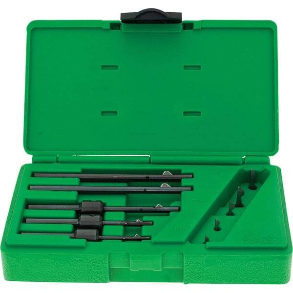 Deburr Master - 5 Piece Power Deburring Tool Set - Includes 1/8 to 1/4" Diam Hole Range Tools - Caliber Tooling