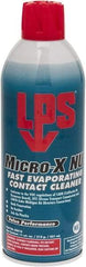 LPS - 11 Ounce Aerosol Contact Cleaner - 0°F Flash Point, Flammable, Food Grade, Plastic Safe - Caliber Tooling