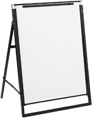 Quartet - 36" High x 24" Wide Erasable Melamine Marker Boards - Steel Frame, 30-1/2" Deep, Includes One Quartet Dry-Erase Marker - Caliber Tooling