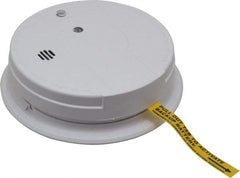 Kidde - 5.6 Inch Diameter, AC Wire In 120 Volt Smoke Alarm - 85 dB Decibel Rating, 9V Battery Included, Tamper Resistant, Interconnectable - Caliber Tooling