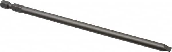 Wera - 1/4" Slotted Screwdriver Bit - 1/4" Hex Drive, 6" OAL - Caliber Tooling