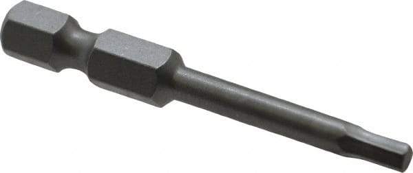 Wera - 3mm Hex Bit - 1/4" Hex Drive, 2" OAL - Caliber Tooling