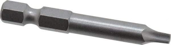 Wera - #2" Square Size Square Recess Bit - 1/4" Hex Drive, 2" OAL - Caliber Tooling