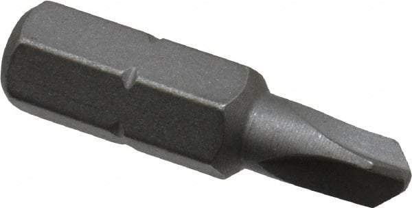 Wera - #1 Tri-Wing Bit - 1/4" Hex Drive, 1" OAL - Caliber Tooling