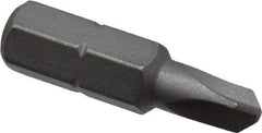 Wera - #1 Tri-Wing Bit - 1/4" Hex Drive, 1" OAL - Caliber Tooling