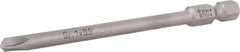 Wera - #1 Tri-Wing Bit - 1/4" Hex Drive, 3-1/2" OAL - Caliber Tooling