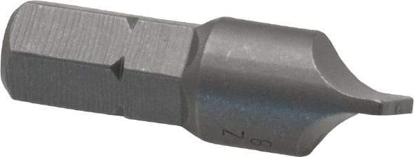 Wera - 5/16" Slotted Screwdriver Bit - 1/4" Hex Drive, 1" OAL - Caliber Tooling