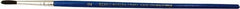 Premier Paint Roller - #6 Polyester Artist's Paint Brush - 1/4" Wide, 3/4" Bristle Length, 5" Wood Handle - Caliber Tooling