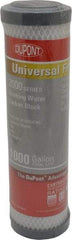 Dupont - 2" OD, 5µ, Universal Drinking Water Carbon Block Cartridge Filter - 10" Long, Reduces Tastes, Odors & Chlorine - Caliber Tooling
