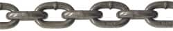 CM - 5/8" Welded High Test Chain - 13,000 Lb Capacity, Grade 43, 150' Long, Carbon Steel, Self-Colored Finish - Caliber Tooling