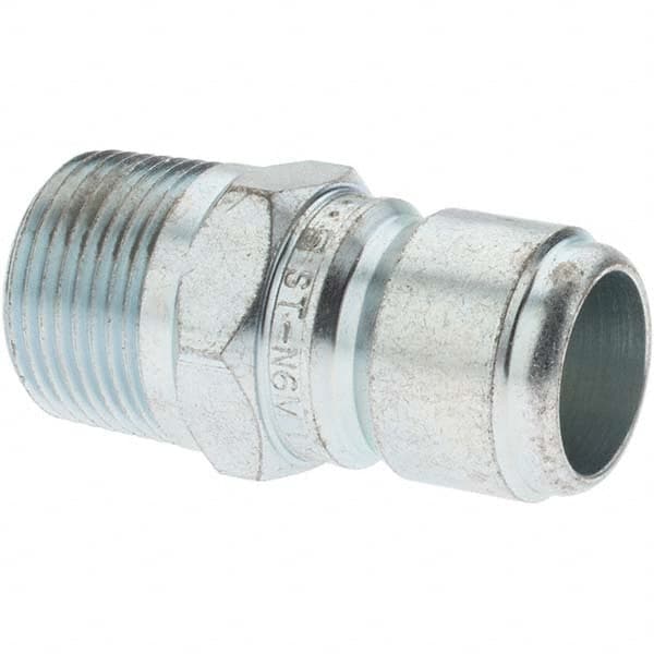 Parker - 3/4-14 Thread Steel Hydraulic Hose Coupler - Exact Industrial Supply