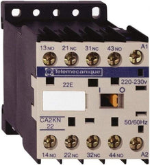 Schneider Electric - 2NC/2NO, 120 VAC at 50/60 Hz Control Relay - 17 V - Caliber Tooling