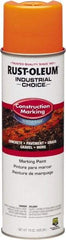 Rust-Oleum - 15 fl oz Orange Marking Paint - Water-Based Formula - Caliber Tooling