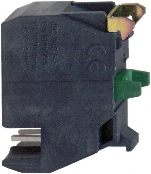 Schneider Electric - Multiple Amp Levels, Electrical Switch Contact Block - Plug-in Terminal - Caliber Tooling