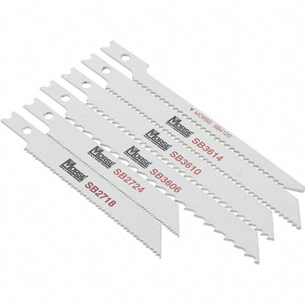 M.K. MORSE - Jig Saw Blade Sets Blade Material: Bi-Metal Minimum Blade Length (Inch): 3 - Caliber Tooling