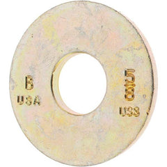 Made in USA - 5/8" Screw, Grade 8 Carbon Steel USS Flat Washer - Caliber Tooling