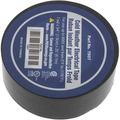 Value Collection - 3/4" x 20', Black Vinyl Electrical Tape - Caliber Tooling