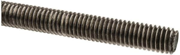 Made in USA - 3/8-16 UNC (Coarse), 6' Long, Stainless Steel Threaded Rod - Right Hand Thread - Caliber Tooling