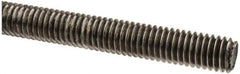 Made in USA - 3/8-16 UNC (Coarse), 6' Long, Stainless Steel Threaded Rod - Right Hand Thread - Caliber Tooling