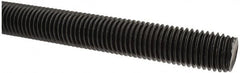 Value Collection - 3/4-10 UNC (Coarse), 6' Long, Medium Carbon Steel Threaded Rod - Black Oxide Finish, Right Hand Thread - Caliber Tooling