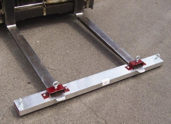 Shields Magnetics - 96" Long Fork Lift Magnetic Sweeper - 5" Wide x 2" High - Caliber Tooling