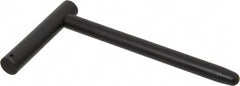 Gibraltar - 1/2" Pin Diam x 6" Pin Length, Steel L Alignment Pin - 5/8" Handle Diam x 3-1/2" Handle Length - Caliber Tooling