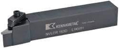 Kennametal - VP.., -5° Lead Angle NVLC External Right Hand Indexable Profiling Toolholder - 25.4mm Shank Height x 25.4mm Shank Width, 6" Long, Steel - Caliber Tooling