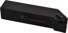 Kennametal - External Thread, Left Hand Cut, 31.75mm Shank Width x 31.75mm Shank Height Indexable Threading Toolholder - 152.4mm OAL, N.3L Insert Compatibility, NS Toolholder, Series Top Notch - Caliber Tooling