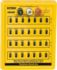 Extech - 1 to 110 k Ohm, Earth Ground Resistance Tester - No Batteries Required, 1 to 110 Resolution - Caliber Tooling