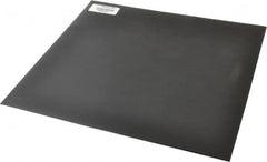 Made in USA - 12" Long, 12" Wide, 1/16" Thick, Neoprene Rubber Foam Sheet - 50 to 60 Durometer, Black, -40 to 225°F, 2,500 psi Tensile Strength, Plain Backing, Stock Length - Caliber Tooling