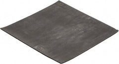 Made in USA - 12" Long, 12" Wide, 1/8" Thick, Neoprene Rubber Foam Sheet - 65 to 75 Durometer, Black, -40 to 225°F, 2,500 psi Tensile Strength, Plain Backing, Stock Length - Caliber Tooling