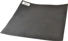 Made in USA - 12" Long, 12" Wide, 1/16" Thick, Neoprene Rubber Foam Sheet - 50 to 60 Durometer, Black, -20 to 170°F, 2,500 psi Tensile Strength, Adhesive Backing, Stock Length - Caliber Tooling